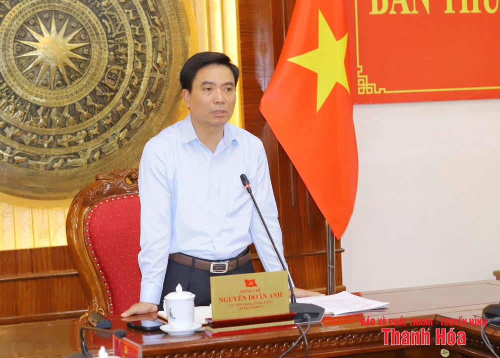 Chỉ định đồng chí Tô Anh Dũng, Giám đốc Công an tỉnh tham gia Ban Chấp hành, Ban Thường vụ Tỉnh ủy Thanh Hóa