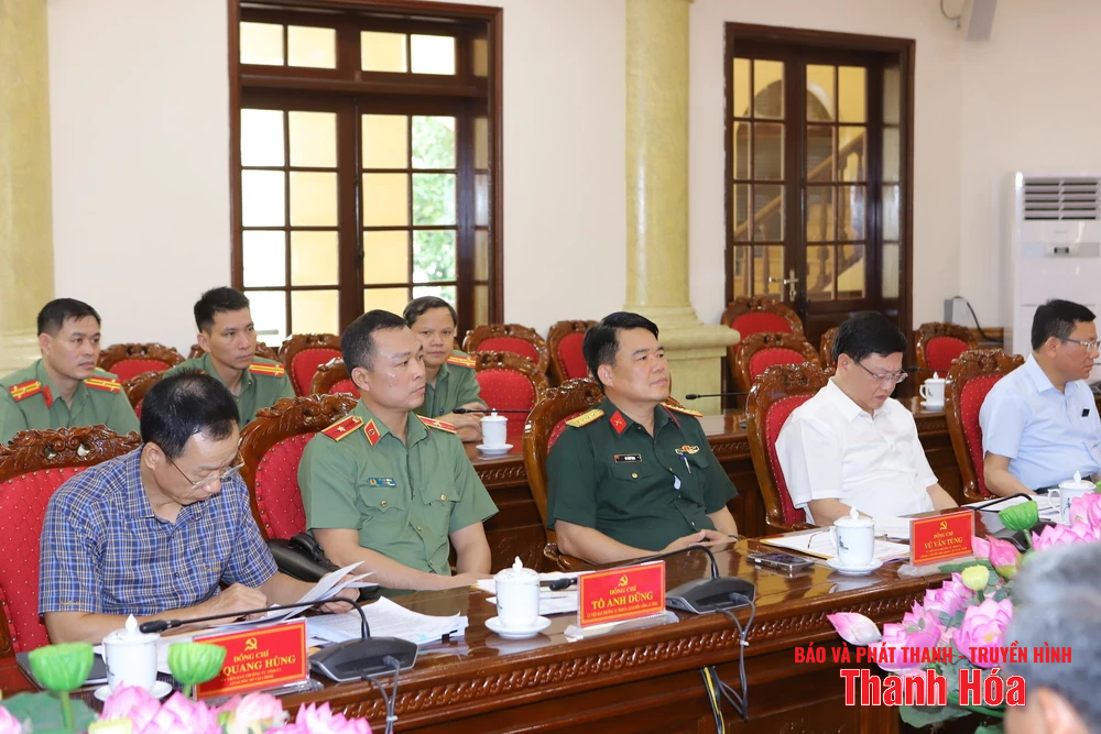 Chỉ định đồng chí Tô Anh Dũng, Giám đốc Công an tỉnh tham gia Ban Chấp hành, Ban Thường vụ Tỉnh ủy Thanh Hóa