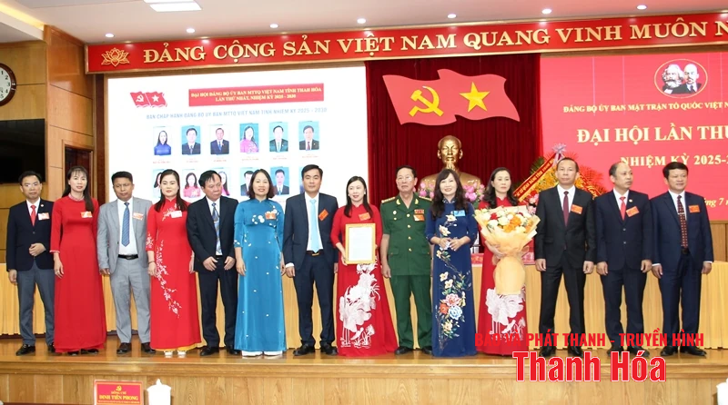 Đại hội Đảng bộ Ủy ban MTTQ tỉnh Thanh Hóa lần thứ nhất, nhiệm kỳ 2025-2030