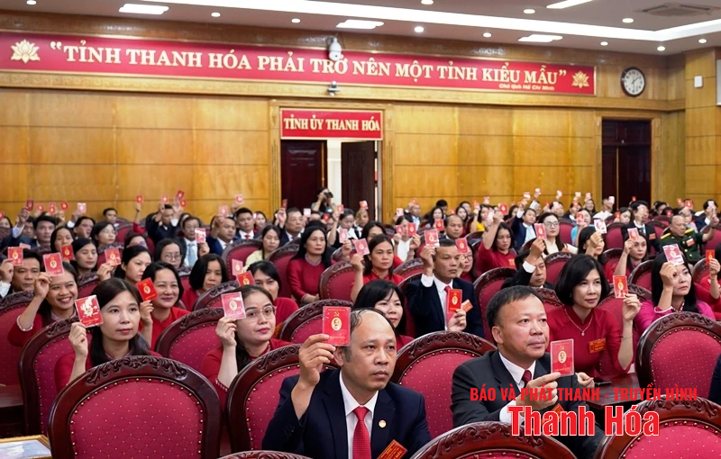 Đại hội Đảng bộ Ủy ban MTTQ tỉnh Thanh Hóa lần thứ nhất, nhiệm kỳ 2025-2030