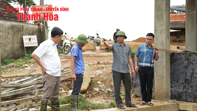 Xã Biện Thượng chủ động ứng phó với bão số 3