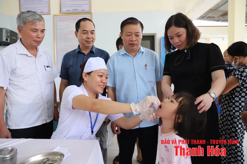 Tổ chức chiến dịch bổ sung Vitamin A cho trẻ đợt 1 năm 2025