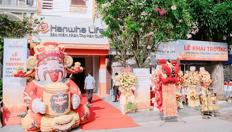 Hanwha Life Việt Nam khai trương văn phòng Tổng đại lý tại Thanh Hóa