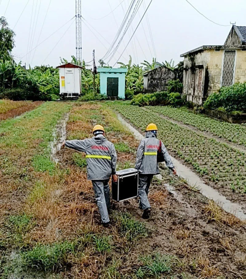 Viettel khẩn trương chuẩn bị ứng phó bão Wipha, sẵn sàng đảm bảo thông tin liên lạc cho người dân