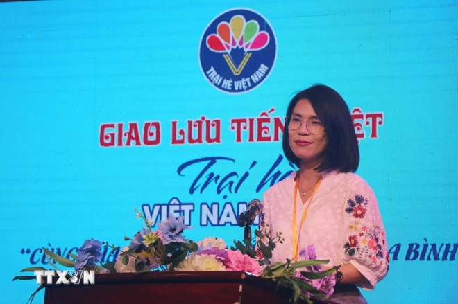 Thanh niên kiều bào giao lưu tiếng Việt để “viết tiếp câu chuyện hòa bình”