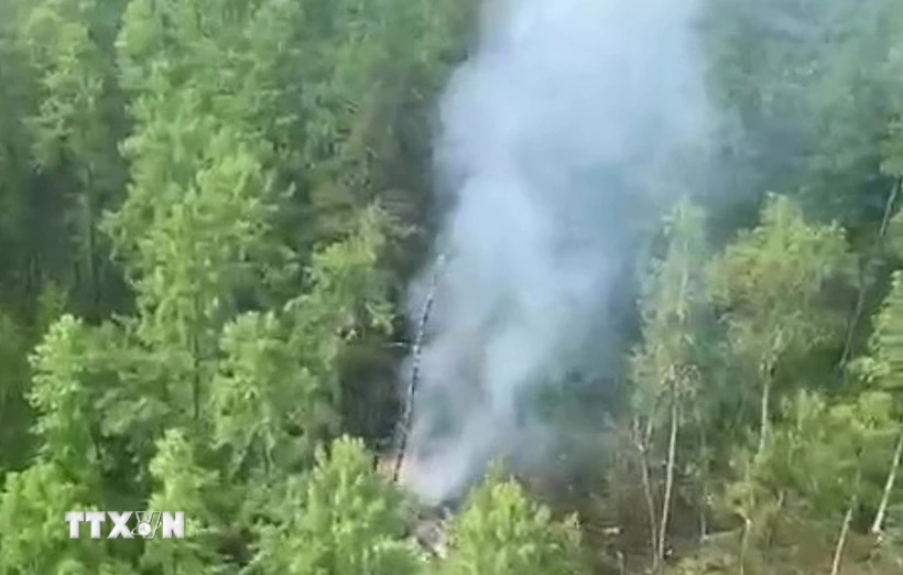 Nga: Không ai sống sót trong vụ máy bay An-24 gặp nạn ở tỉnh Amur