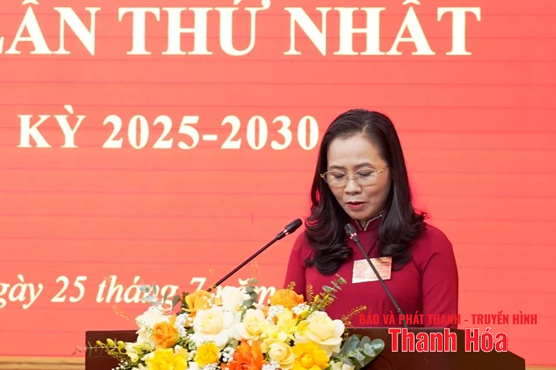 Đại hội Đảng bộ Ủy ban MTTQ tỉnh Thanh Hóa lần thứ nhất, nhiệm kỳ 2025-2030