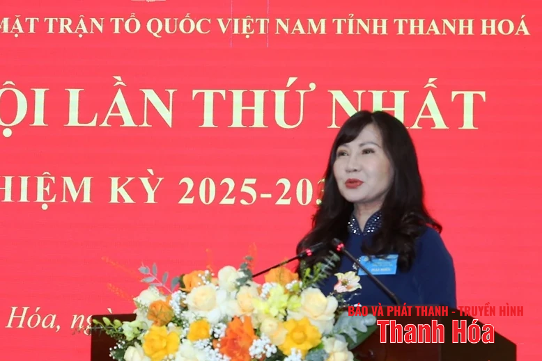Đại hội Đảng bộ Ủy ban MTTQ tỉnh Thanh Hóa lần thứ nhất, nhiệm kỳ 2025-2030