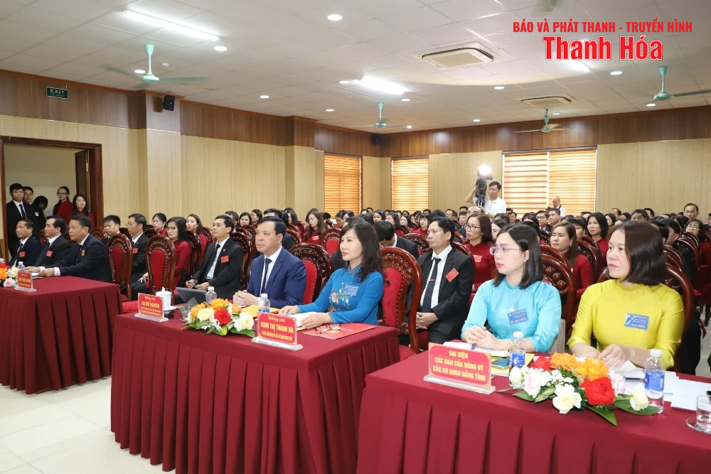 Đại hội đại biểu Đảng bộ Tòa án Nhân dân tỉnh Thanh Hóa lần thứ nhất, nhiệm kỳ 2025 - 2030