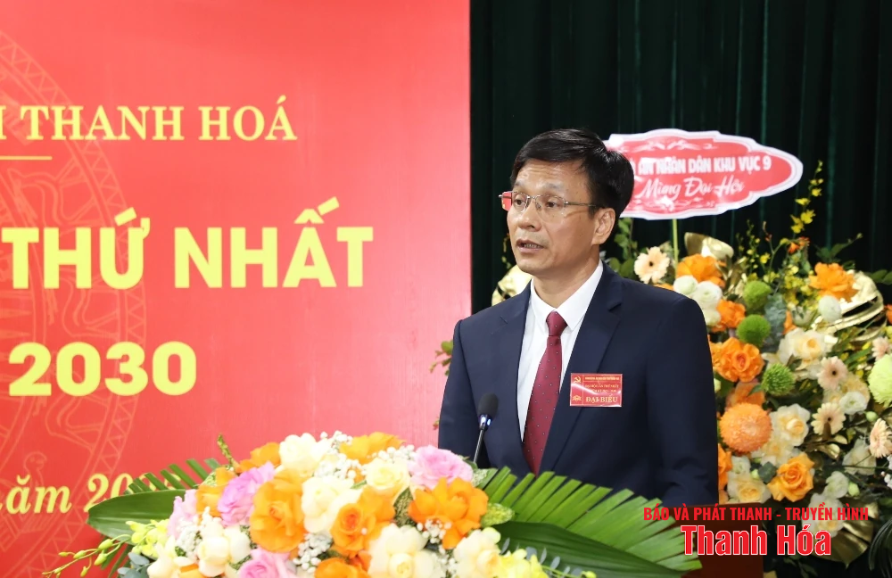 Đại hội đại biểu Đảng bộ Tòa án Nhân dân tỉnh Thanh Hóa lần thứ nhất, nhiệm kỳ 2025 - 2030