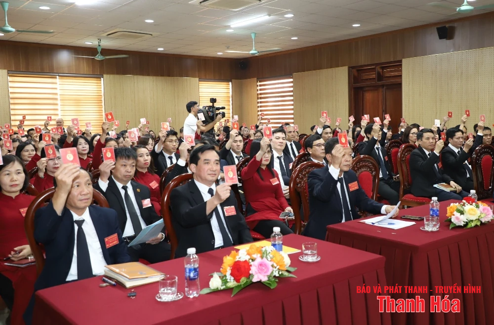 Đại hội đại biểu Đảng bộ Tòa án Nhân dân tỉnh Thanh Hóa lần thứ nhất, nhiệm kỳ 2025 - 2030