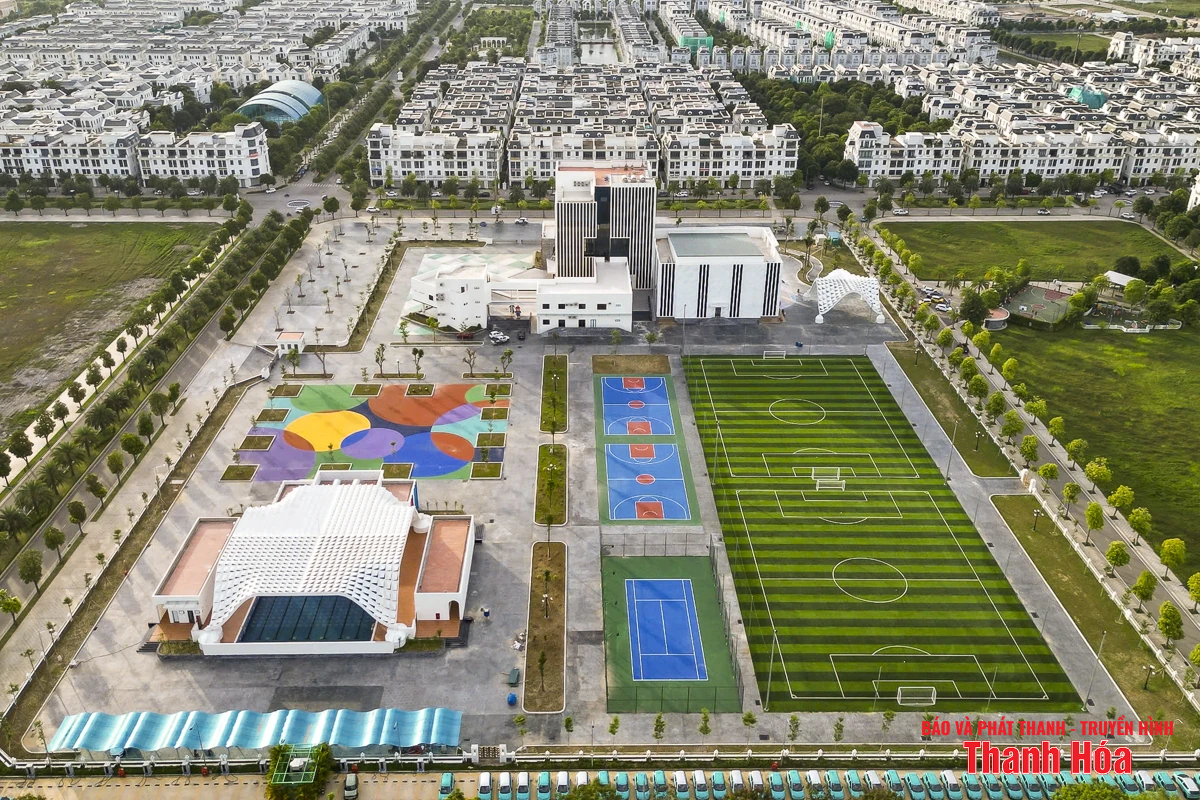 Cận cảnh Cung văn hóa thiếu nhi hiện đại bậc nhất xứ Thanh