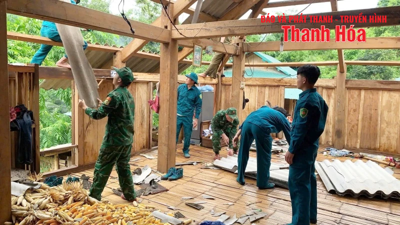 Bộ đội Biên phòng khẩn trương hỗ trợ Nhân dân ứng phó với bão số 3