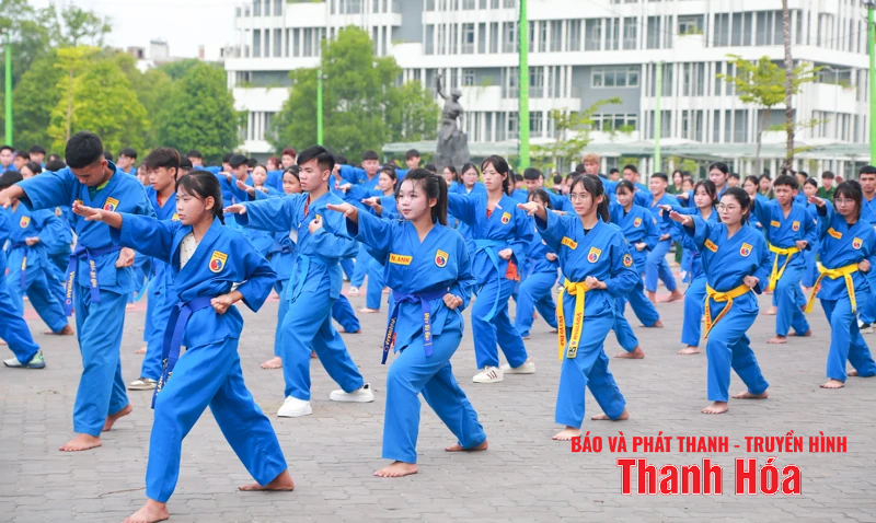 Lan tỏa tinh thần võ Việt qua Giải đấu Vovinam “Hào khí Lam Sơn”