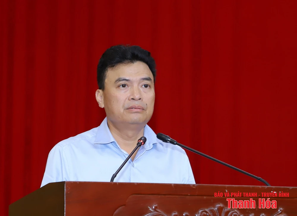 Bí thư Tỉnh ủy Nguyễn Doãn Anh chủ trì hội nghị cho ý kiến về công tác chuẩn bị Đại hội Đảng bộ 40 xã, phường