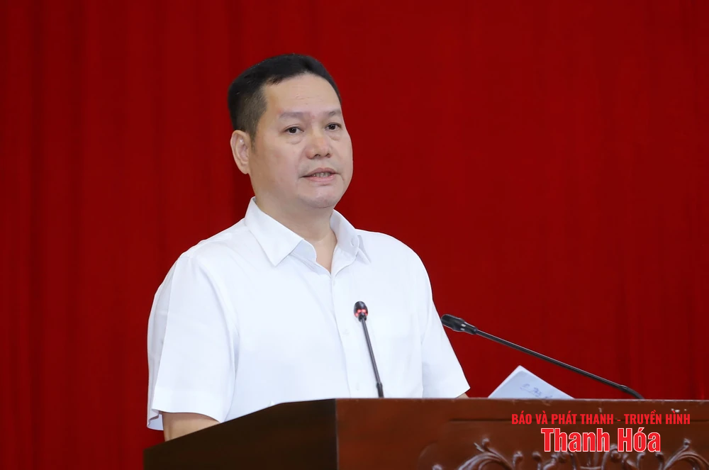 Bí thư Tỉnh ủy Nguyễn Doãn Anh chủ trì hội nghị cho ý kiến về công tác chuẩn bị Đại hội Đảng bộ 40 xã, phường