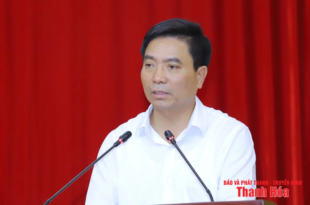 Bí thư Tỉnh ủy Nguyễn Doãn Anh chủ trì hội nghị cho ý kiến về công tác chuẩn bị Đại hội Đảng bộ 40 xã, phường