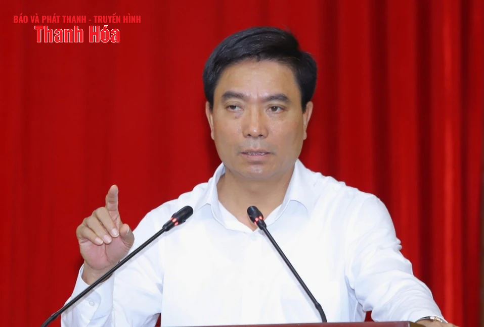 Bí thư Tỉnh ủy Nguyễn Doãn Anh chủ trì hội nghị cho ý kiến về công tác chuẩn bị Đại hội Đảng bộ 40 xã, phường