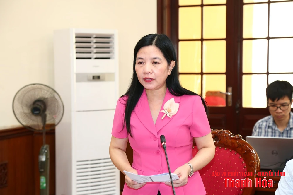 Phó Bí thư Thường trực Tỉnh ủy Lại Thế Nguyên chủ trì hội nghị cho ý kiến về công tác chuẩn bị đại hội đảng bộ 6 xã