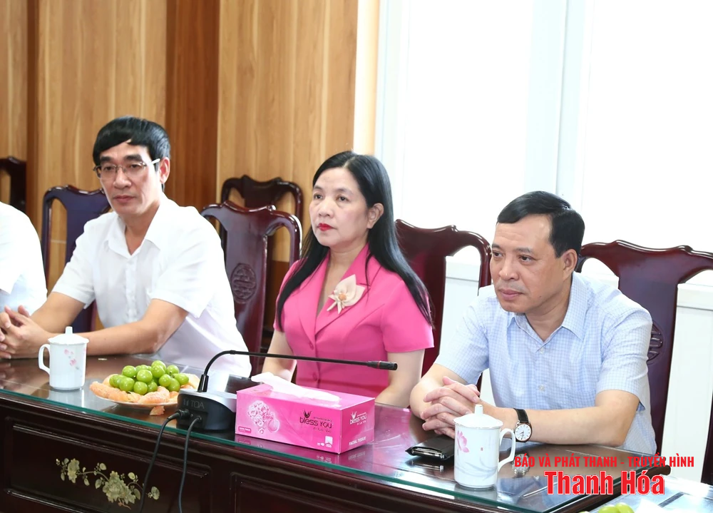 Phó Bí thư Thường trực Tỉnh ủy Lại Thế Nguyên chúc mừng Ngày truyền thống ngành Tuyên giáo của Đảng