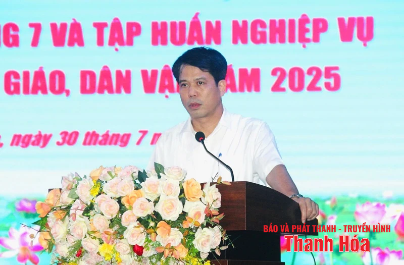 Tập huấn nghiệp vụ công tác tuyên giáo, dân vận cho hơn 400 cán bộ, chuyên viên