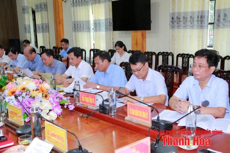 Cho ý kiến về công tác chuẩn bị Đại hội Đảng bộ các xã mới