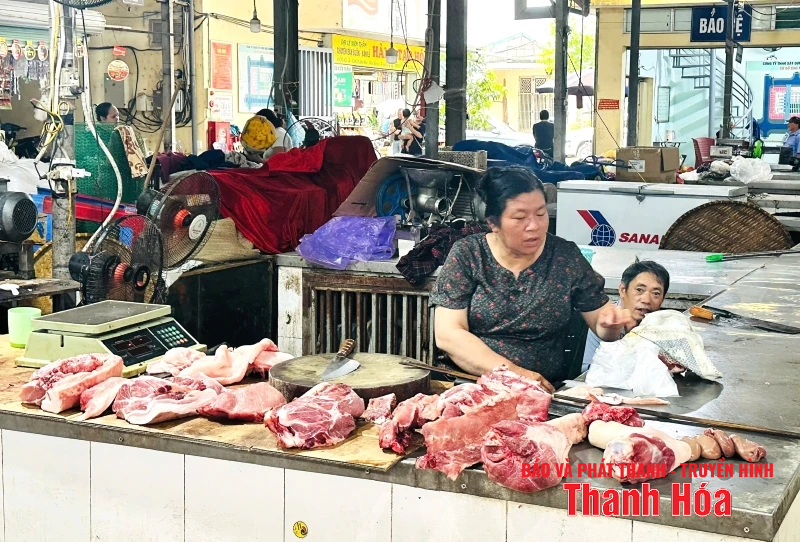 Thịt lợn tại các chợ truyền thống giảm sức mua vì người tiêu dùng lo ngại Dịch tả lợn Châu Phi