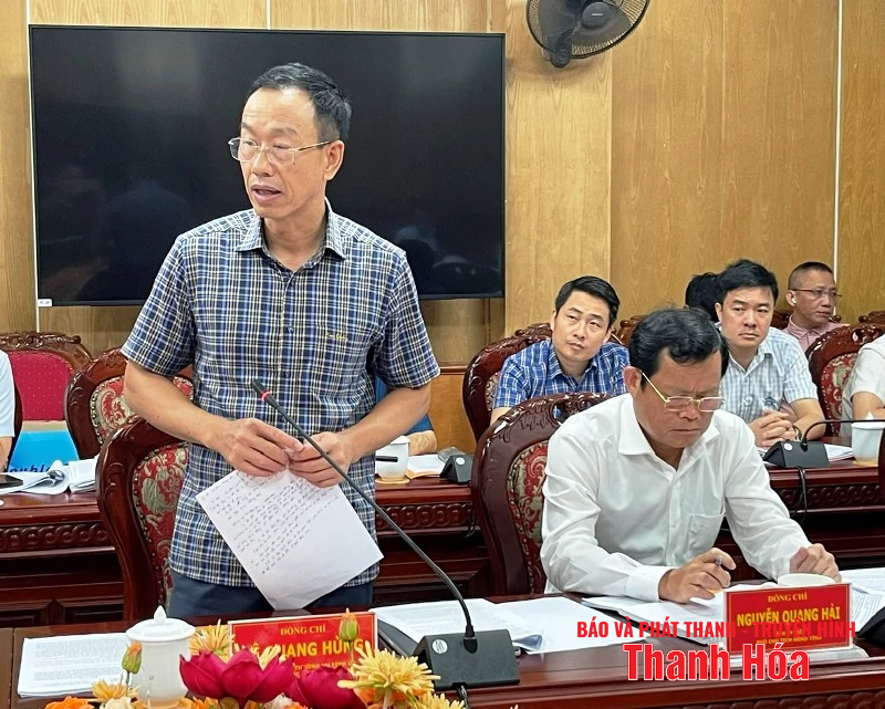 Đoàn giám sát Ủy ban Kinh tế và Tài chính của Quốc hội làm việc với UBND tỉnh