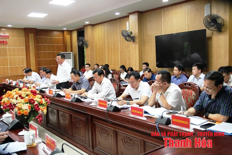 Đoàn giám sát Ủy ban Kinh tế và Tài chính của Quốc hội làm việc với UBND tỉnh