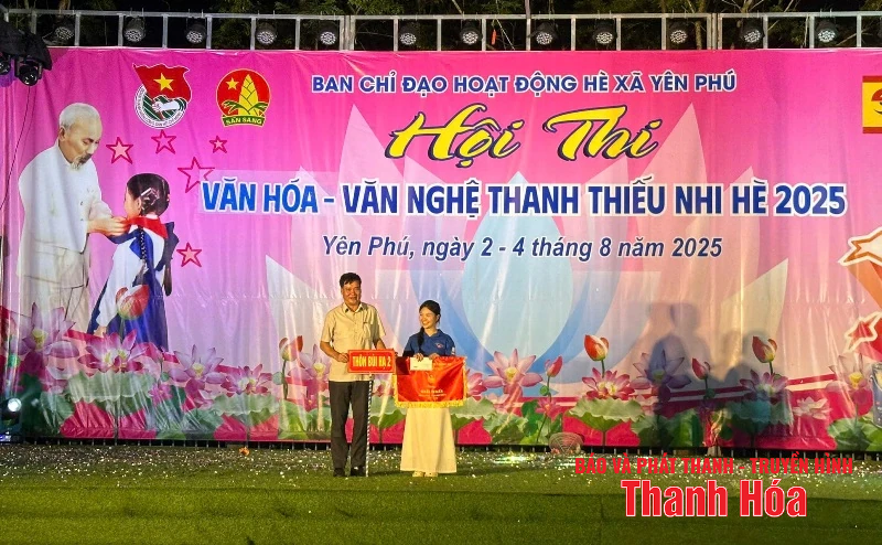 Hội thi văn hóa - văn nghệ thanh thiếu nhi chào mừng Đại hội Đại biểu Đảng bộ xã Yên Phú, nhiệm kỳ 2025-2030