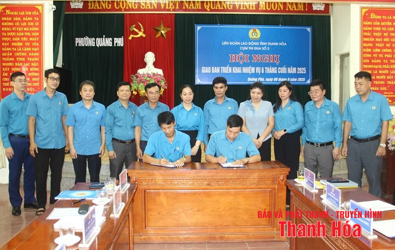 Cụm thi đua số 2 triển khai nhiệm vụ 6 tháng cuối năm