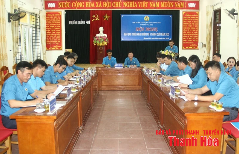 Cụm thi đua số 2 triển khai nhiệm vụ 6 tháng cuối năm