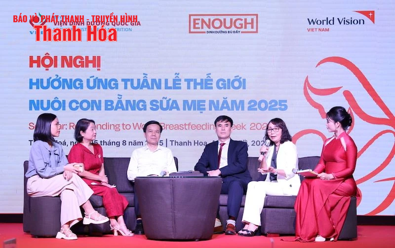 Hưởng ứng Tuần lễ Thế giới Nuôi con bằng sữa mẹ năm 2025