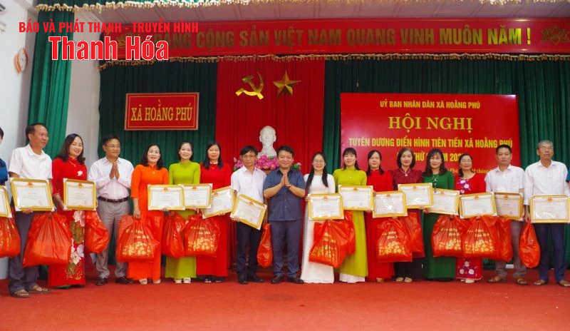 Xã Hoằng Phú tuyên dương điển hình tiên tiến giai đoạn 2020-2025