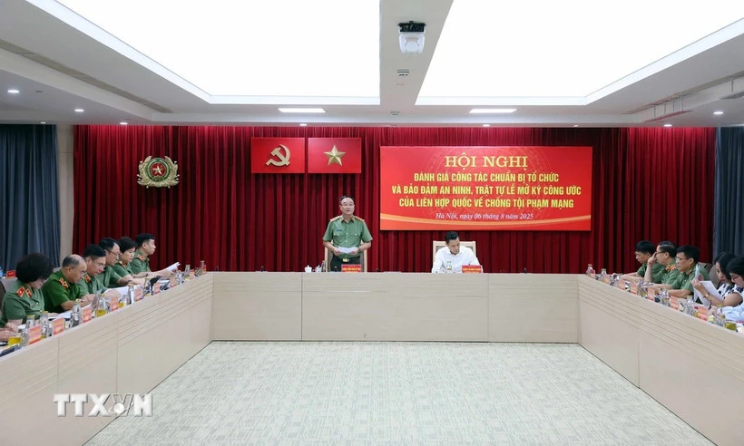 Bảo đảm 3 thành công của Lễ mở ký Công ước của Liên hợp quốc về chống tội phạm mạng