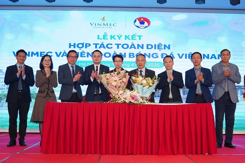 VFF hợp tác với Vinmec đưa y học thể thao Việt Nam vươn tầm châu Á
