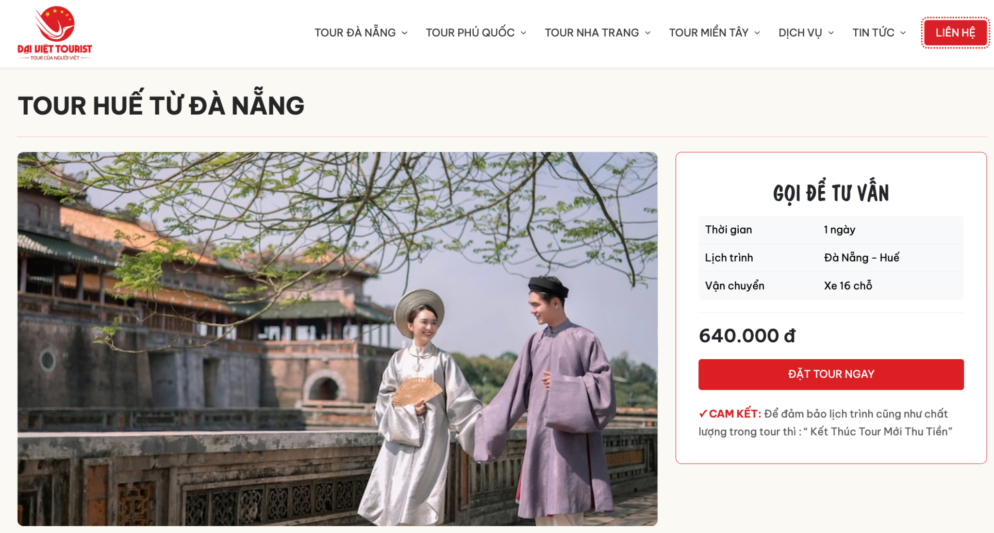 Đại Việt Tourist - Người đồng hành tin cậy trên hành trình khám phá Huế