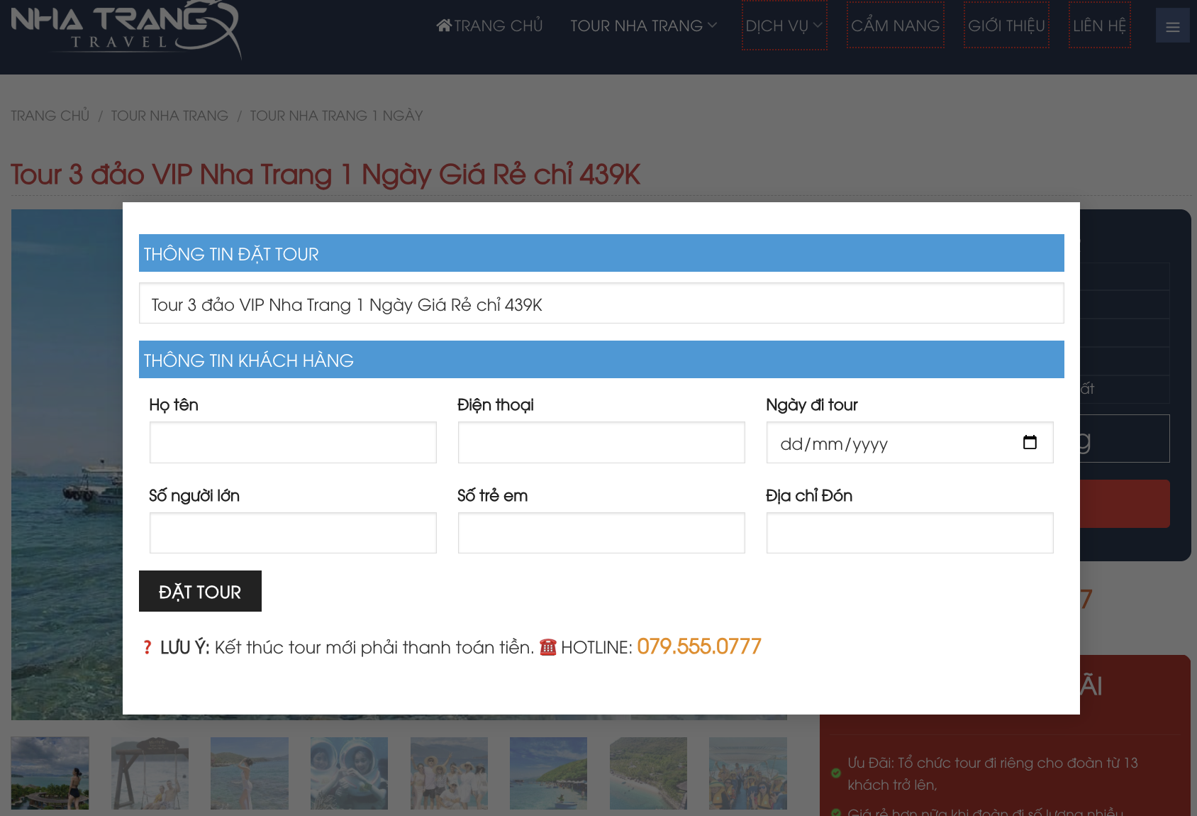 Chơi hết mình chill thả ga với tour 3 đảo Nha Trang cực chất từ Nha Trang Travel