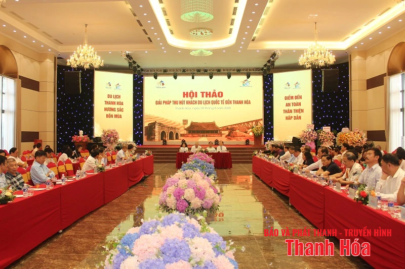 Hội thảo “Giải pháp thu hút khách quốc tế đến Thanh Hóa”