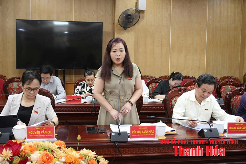 Đoàn giám sát Ủy ban Kinh tế và Tài chính của Quốc hội làm việc với UBND tỉnh