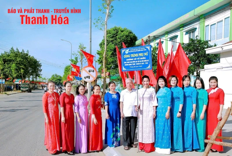 Phụ nữ Thanh Hóa thi đua sôi nổi chào mừng Đại hội Đảng các cấp