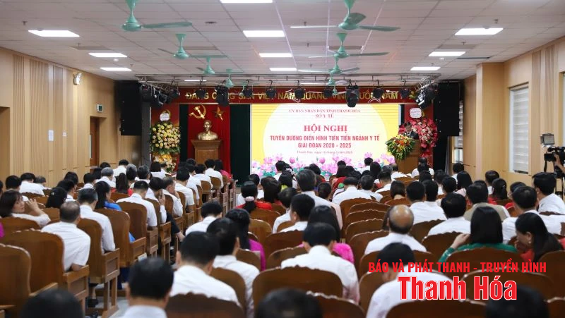 Hội nghị tuyên dương điển hình tiên tiến ngành y tế giai đoạn 2020 - 2025