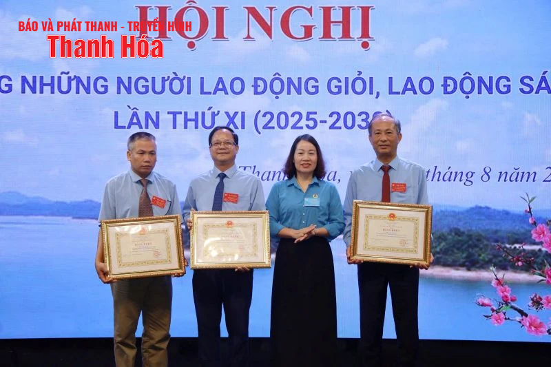 Công ty TNHH một thành viên Sông Chu biểu dương người lao động giỏi, lao động sáng tạo