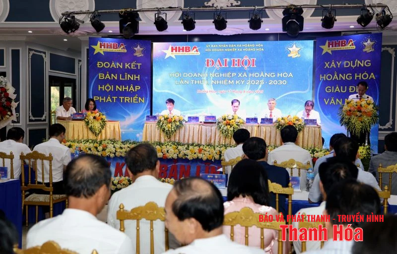 Đại hội Hội Doanh nghiệp xã Hoằng Hóa lần thứ I, nhiệm kỳ 2025-2030