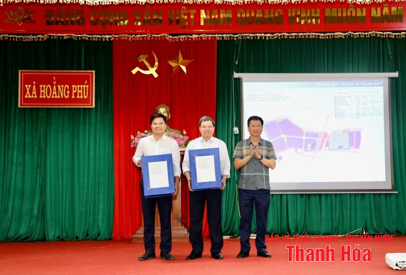 Công bố Quy hoạch phân khu xây dựng tỷ lệ 1/2000 Khu công nghiệp Bắc Hoằng Hóa