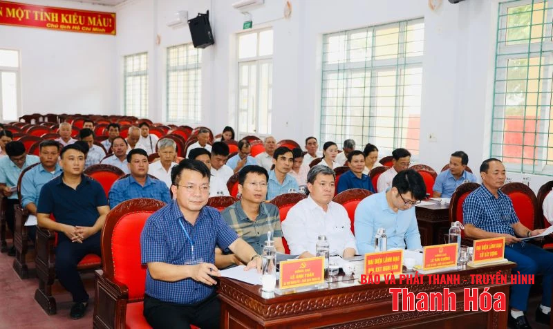 Công bố Quy hoạch phân khu xây dựng tỷ lệ 1/2000 Khu công nghiệp Bắc Hoằng Hóa