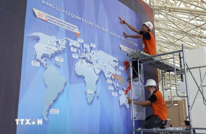 Cận cảnh Trung tâm Triển lãm lớn nhất Đông Nam Á trước ngày khánh thành