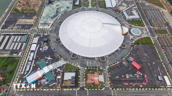 Cận cảnh Trung tâm Triển lãm lớn nhất Đông Nam Á trước ngày khánh thành