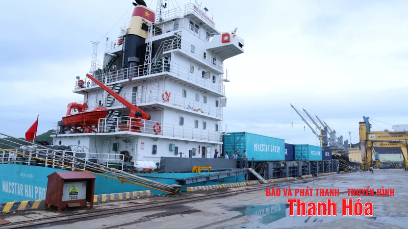 Logistics “xanh” nối Nghi Sơn với cảng biển Hải Phòng