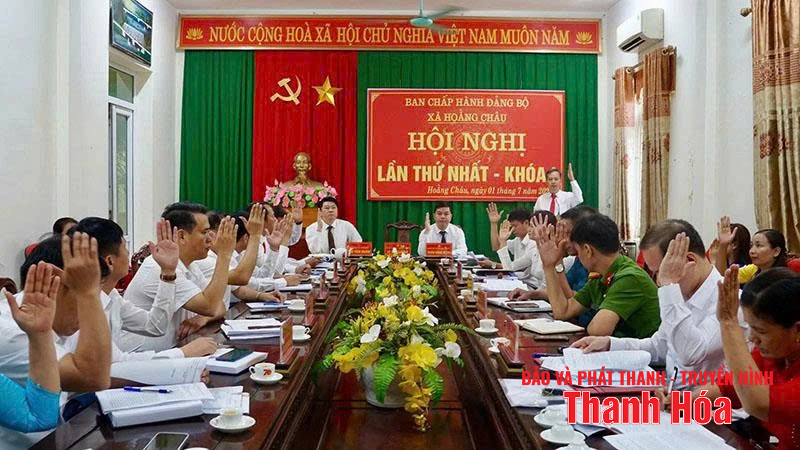 Phát huy truyền thống, xây dựng xã Hoằng Châu phát triển năng động và bền vững